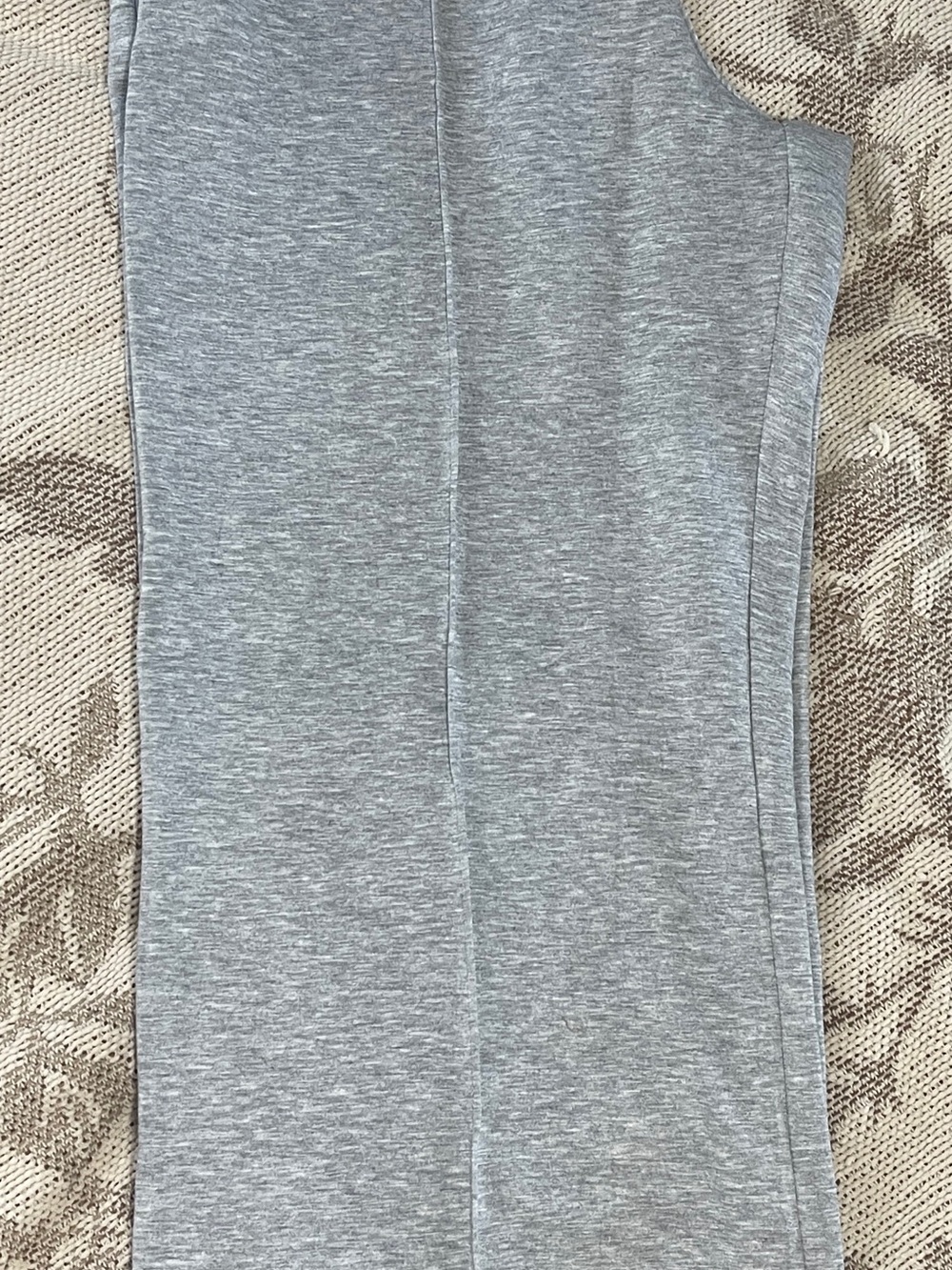 Scoop Heather Gray Wide Leg Scuba Active Leisure Lounge Set XL - Picture 3 of 5